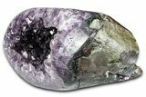 Brilliant Deep-Purple Amethyst Geode - Uruguay #345947-2